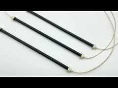 Tùy chỉnh đèn sưởi hồng ngoại thạch anh 220 ống đơn ống dài sóng đen