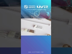 Đèn hồng ngoại ánh sáng phản xạ Halogen Quartz màu trắng / vàng cho sưởi ấm / chế biến thực phẩm