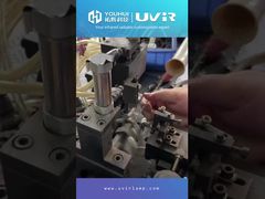 Đèn hồng ngoại halogen ống thạch anh trong suốt SK17 55-575V đèn ir ống đơn