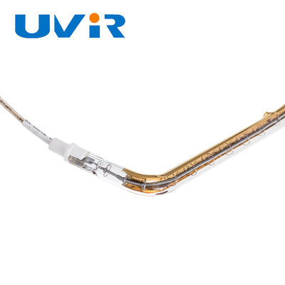 Giá tốt. 3D Contoured Gold Reflector Infrared Heating Element Tube với 150-6000W Power cho hàn nhựa trực tuyến