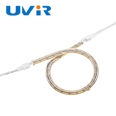 Giá tốt. Đèn hồng ngoại vòng phản quang tráng vàng cho các bộ phận làm nóng uốn trực tuyến