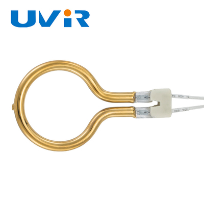 Good price Đèn hồng ngoại vòng ống thạch anh, đèn nhiệt hồng ngoại đường kính 8-14mm trực tuyến