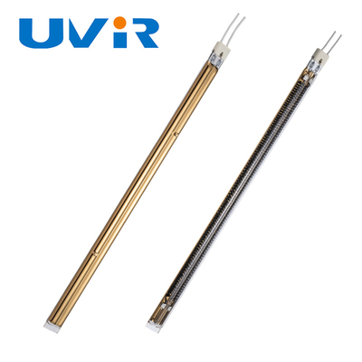 Good price Đèn sưởi hồng ngoại halogen carbon đôi / ống thẳng 4155V 3500W trực tuyến