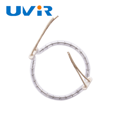 Good price 3D hình dạng ống nhiệt điện tử hồng ngoại ống halogen thạch anh trong suốt cho các thành phần thiết bị sưởi ấm trực tuyến