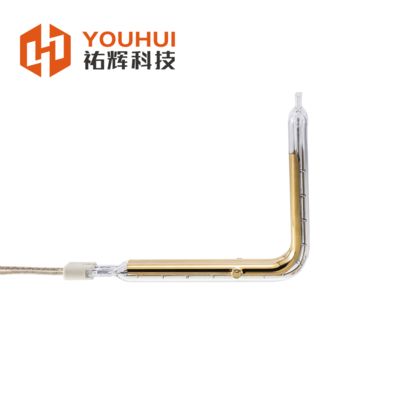 Giá tốt. L-Shaped 11x23mm Fast Heating Customizable High Efficiency Infrared Heating Element Tube 200-6000W trực tuyến
