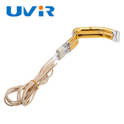 Good price Đèn sưởi nhiệt hồng ngoại Tungsten Tube L-Type Twin Tube Short Wave IR Lamp trực tuyến