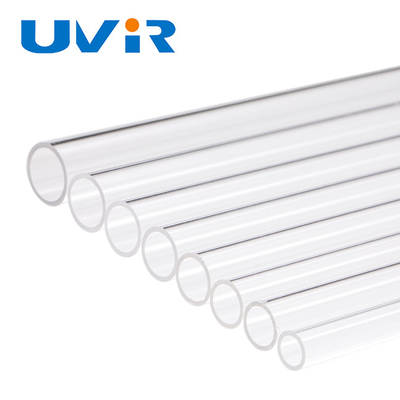 Giá tốt. Ống thủy tinh thạch anh trong suốt 5000 giờ cho đèn sưởi hồng ngoại ống đôi trực tuyến