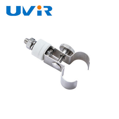 15x33mm Twin Tube IR Lamp Holder với cấu trúc nhôm gốm cho đèn hồng ngoại sóng ngắn