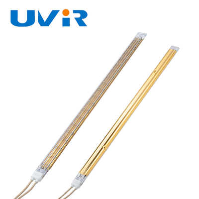Good price TC05 Máy sưởi đèn hồng ngoại thạch anh, Đèn Halogen vonfram phản xạ vàng trực tuyến