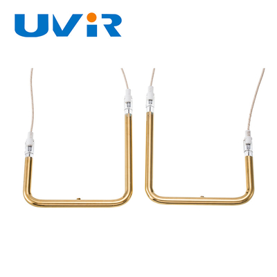 Giá tốt. 230V 910W Vàng hồng ngoại nhiệt điện Quartz Tube trực tuyến