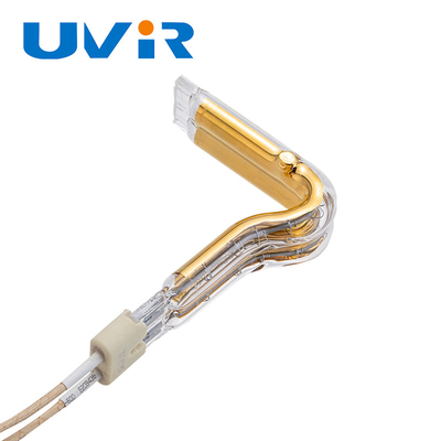Good price Hình dạng L Đèn sưởi Halogen vàng Đèn sưởi bằng thạch anh chịu nhiệt cho công nghiệp trực tuyến