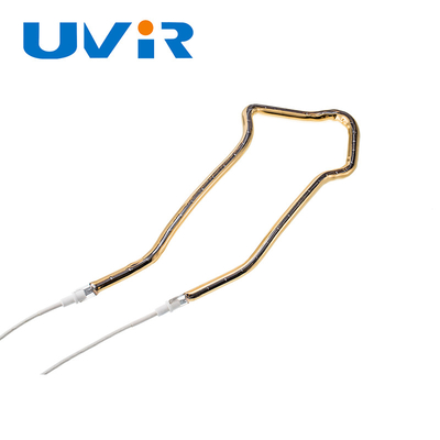 Good price Lớp phủ vàng 3D Máy sưởi hồng ngoại Ống thạch anh Điện 45-480V trực tuyến