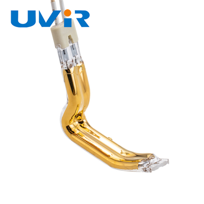 Good price 150-6000w L Ống sưởi hồng ngoại đôi hình chữ L Mạ vàng OEM trực tuyến