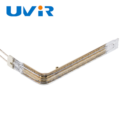 Good price 45-480v Ống đèn nhiệt tùy chỉnh Lớp phủ vàng Phần tử hồng ngoại trực tuyến