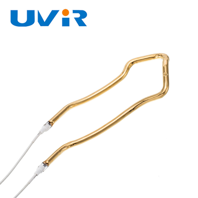 Good price Ống sưởi Halogen vàng hình 3D có đèn sưởi hồng ngoại Ir cho sơn trực tuyến