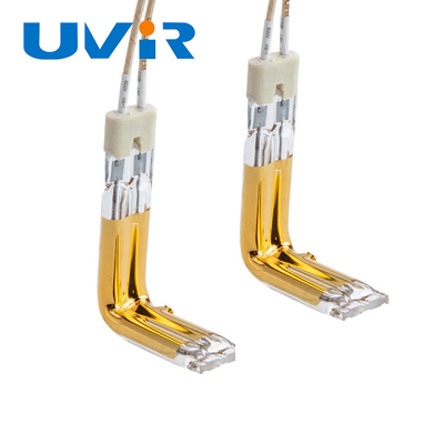 Good price Đèn sưởi hồng ngoại ống đôi halogen thạch anh tráng vàng trực tuyến