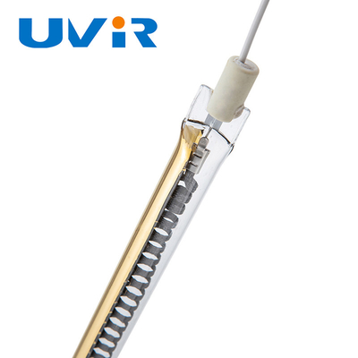 Đèn sưởi thạch anh IR sợi carbon 400V R7S mạ vàng