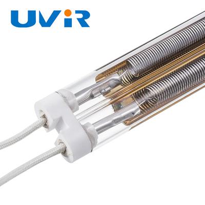 Good price Bảng điều khiển nội thất Sấy khô Ống sưởi hồng ngoại Sóng trung bình một nửa tráng vàng trực tuyến