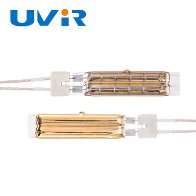 Good price Đèn sưởi halogen IR ống đôi loại 11x23mm TL470 B có lớp phủ vàng trực tuyến