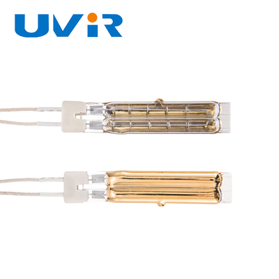 Good price Đèn halogen thạch anh ống đôi 1500w, Bộ phát nhiệt máy dải cạnh trực tuyến