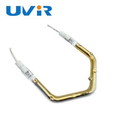 Good price Bụi đèn hồng ngoại bằng sợi tám giác bọc vàng hình dạng không đều tùy chỉnh trực tuyến
