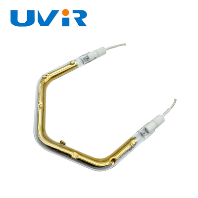 Good price Đường ống nhiệt tử ngoại đỏ đơn Semi-gold-plated Gold Coated Customized 150-6000W trực tuyến