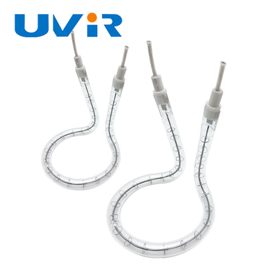 Quartz Infrared Ring Halogen Heating Lamp với nhiệt độ màu ổn định và tuổi thọ dài