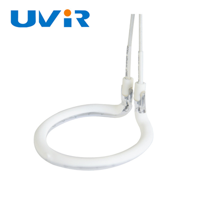 Good price Đèn sưởi ống hồng ngoại đơn ống tròn đèn cao chân bán trắng mạ trực tuyến