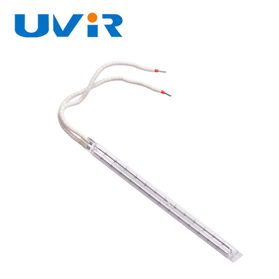 Good price 200-6000w White Coating Twin Tube đèn hồng ngoại cho sưởi ấm công nghiệp trực tuyến