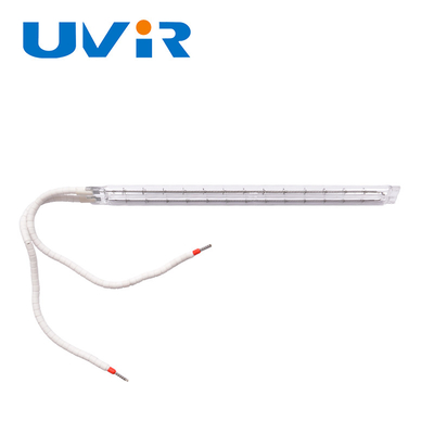 Good price Twin Tube Short Wave Halogen Infrared Heating Lamp Nhiều loại điện áp Wattage Độ dài cáp cơ sở trực tuyến