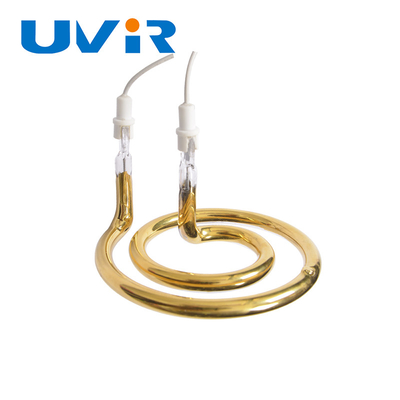 Chuỗi yếu tố sưởi ấm hồng ngoại có thể tùy biến 3D phản xạ vàng cho ngành công nghiệp sưởi ấm