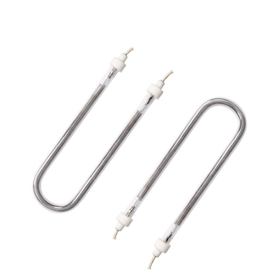 Nhìn rõ ống thạch anh và đèn tùy biến loại U ống nhiệt tử cực đỏ 200-6000w