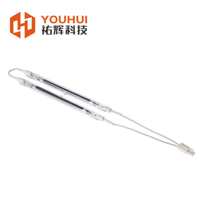 2000W sóng trung bình Twin Tube đèn lồng nhiệt hồng ngoại Quartz với cơ sở R7S và chiều dài 50-1500mm