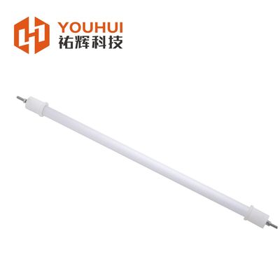 chất lượng Đèn sưởi nhiệt hồng ngoại sóng trung bình 200-4000W ống đơn cho sưởi ấm công nghiệp nhà máy