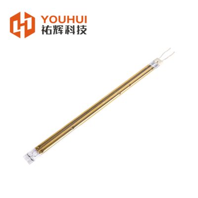 Đèn hồng ngoại Tungsten ống đôi bằng vàng 1000W 220V