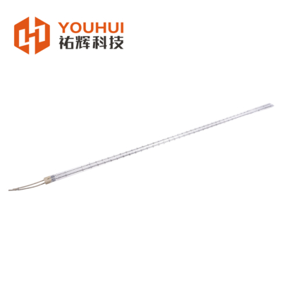 Quartz Twin Tube Infrared Lamp phủ vàng 200-6000W