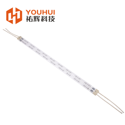 Giá tốt. Đèn sưởi hồng ngoại thạch anh trắng hai ống 200-4000W 400V trực tuyến