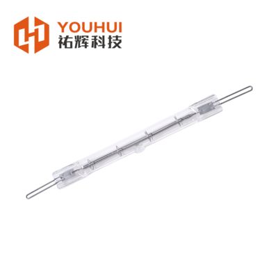 chất lượng Clear Quartz Short Wave Infrared Heater Tube with 1100-2600°C Filament Temperature and 2500W Power for Industrial Heating nhà máy