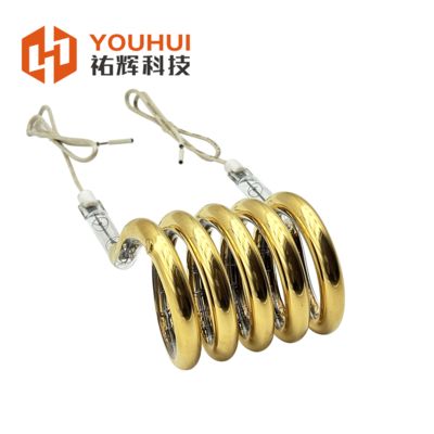 Giá tốt. 24-575V Voltage 39-600mm Outside Diameter 1100-2600℃ Filament Temperature Ring Infrared Lamp Circular Infrared Heater Tube trực tuyến