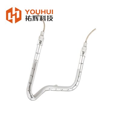 Giá tốt. Đèn hồng ngoại sóng ngắn mạ vàng 1660W 230V, đèn thạch anh hồng ngoại cho gia nhiệt công nghiệp trực tuyến