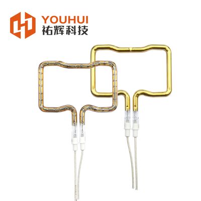 Giá tốt. 150-6000W Vàng phủ ốp nhiệt tử hồng ngoại ống với 5000 giờ tuổi thọ trực tuyến