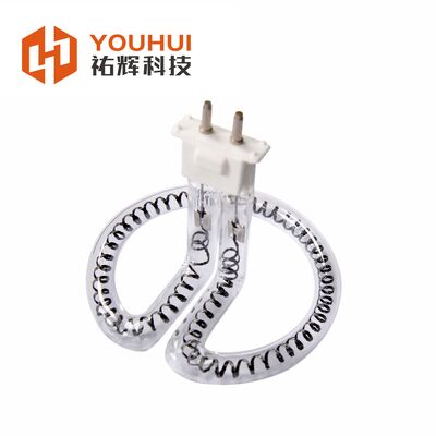 Giá tốt. Đèn sưởi hồng ngoại sợi cacbon đơn ống với cơ sở TC04, chiều dài sưởi ấm 50-1500mm và tùy chỉnh tùy chọn OEM / ODM trực tuyến