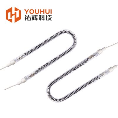 Giá tốt. Đèn sưởi hồng ngoại sợi cacbon tùy chỉnh với nhiệt độ sợi 1100-2600 °C và tuổi thọ 5000 giờ trực tuyến