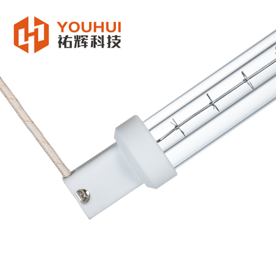 Giá tốt. Đèn hồng ngoại halogen tráng thạch anh tráng vàng hiệu quả cao với thời gian phản hồi 1 giây và nhiệt độ dây tóc 1100-2600 ° C trực tuyến