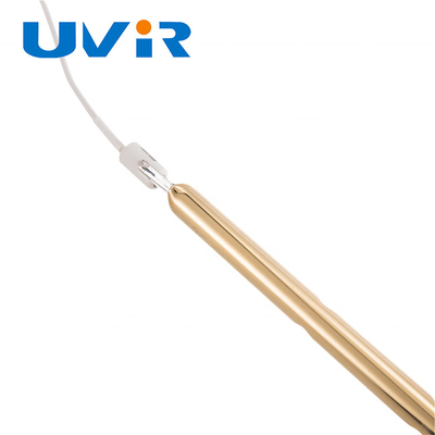 Đèn sưởi halogen thạch anh hồng ngoại nhanh R7S 230V phủ vàng