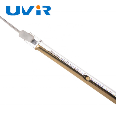 Good price Đèn hồng ngoại thạch anh phủ vàng R7S 600W 230V để sấy khô trực tuyến