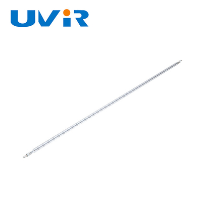 Ống thủy tinh thạch anh R7S Đèn hồng ngoại halogen vonfram sóng ngắn 120V 1600W