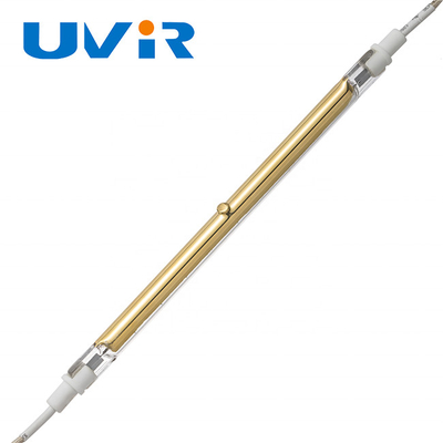 Good price Đèn sưởi halogen thạch anh sóng ngắn RS 500W Đèn hồng ngoại phản xạ ánh sáng vàng trực tuyến