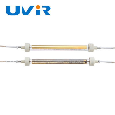 Good price Đèn sưởi hồng ngoại Halogen sóng trung 120V 100W Lớp phản xạ vàng trực tuyến