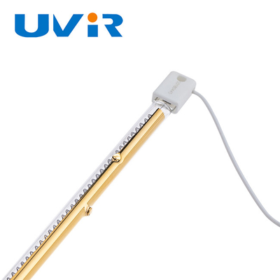 Good price Lớp phủ vàng Đèn Halogen hồng ngoại thạch anh Ống đơn 230V 1200W trực tuyến